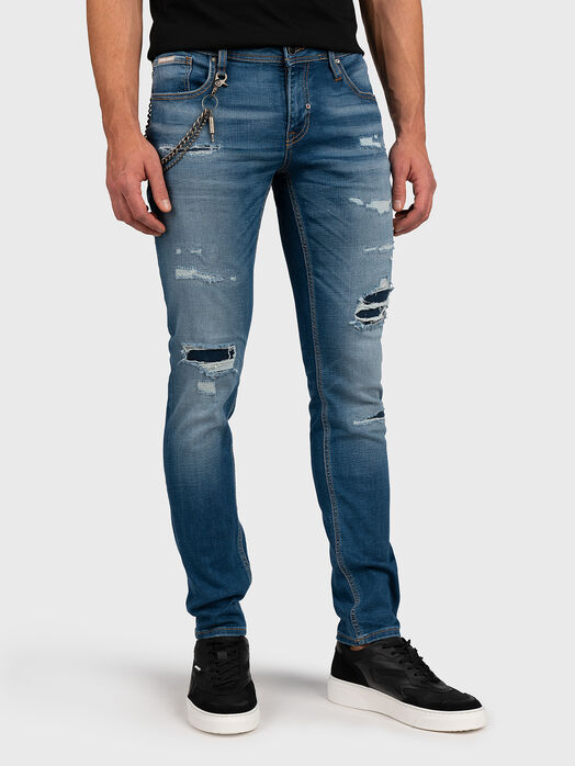 IGGY jeans with metal chain