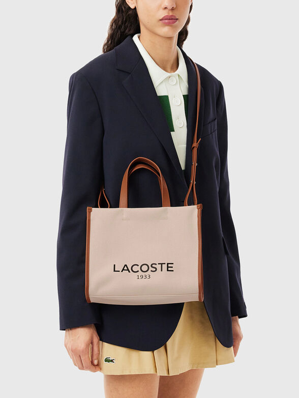 Bag with contrasting details and logo - 2