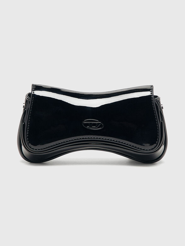 PLAY crossbody bag with patent finish - 1