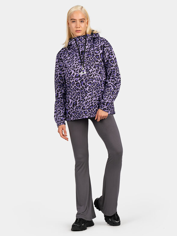 PAVLINA sports jacket with animal print - 2