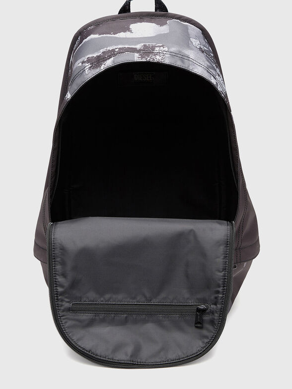 Backpack with art logo print  - 6