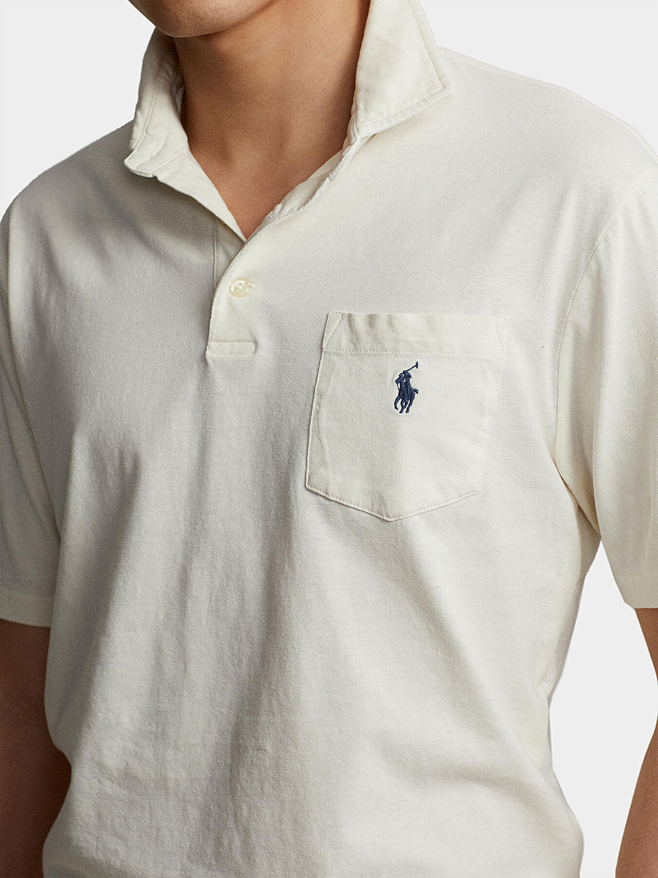 Polo shirt with pocket brand POLO RALPH LAUREN — Globalbrandsstore.com/en