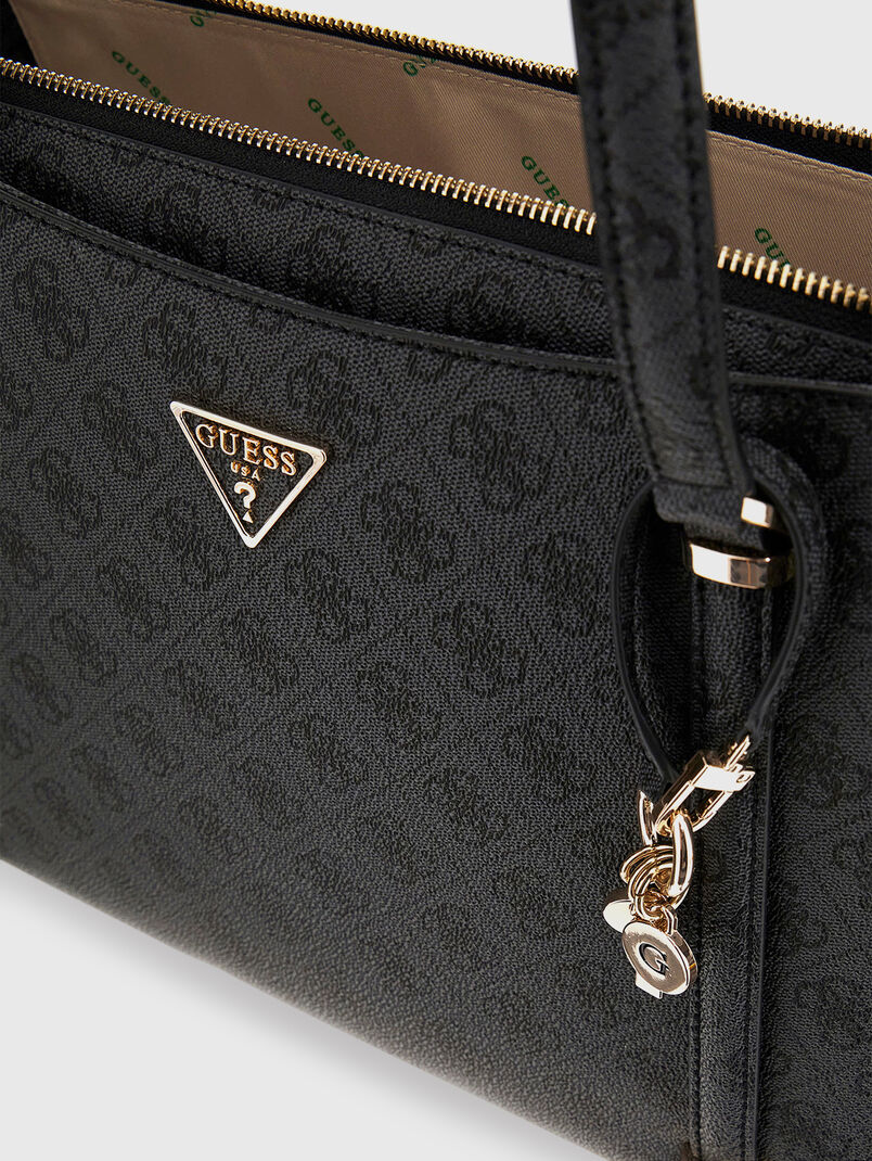 ECO ERICA large bag with monogram print - 3