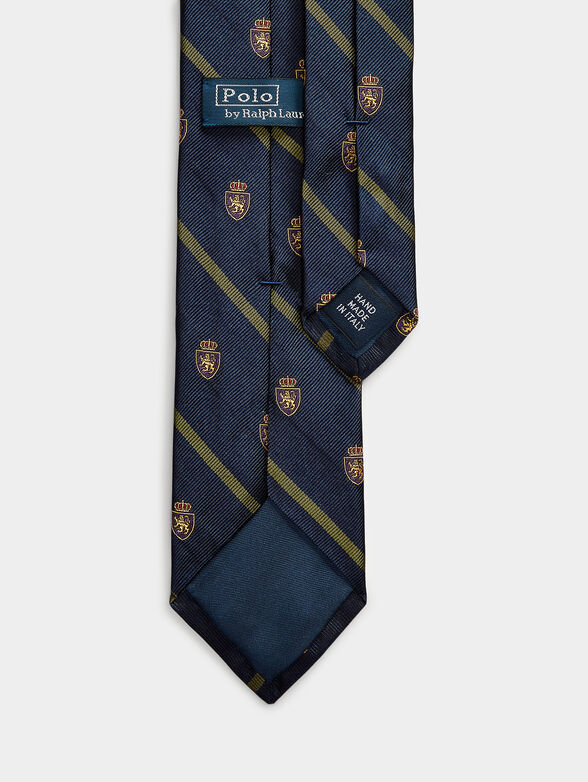 Silk tie with Preppy accent - 2