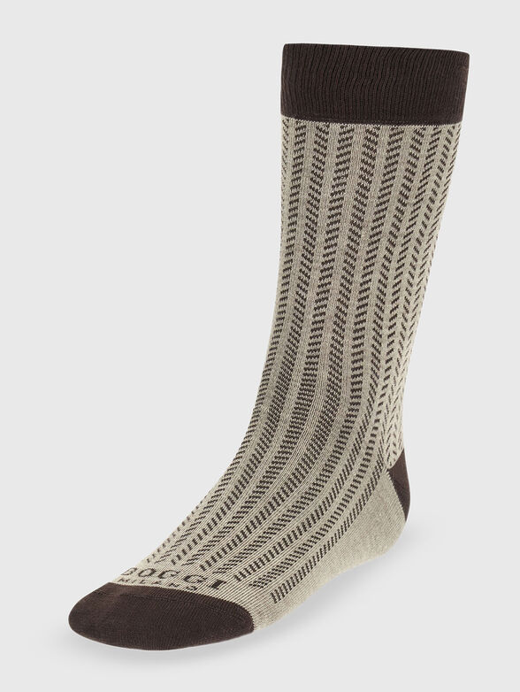 Herringbone socks - 1