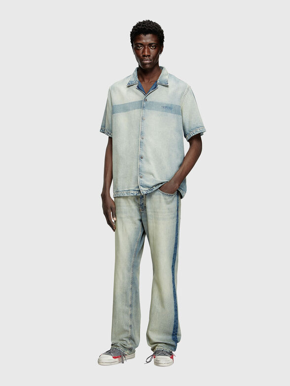 1980 D-EEPER-S straight jeans with logo - 3
