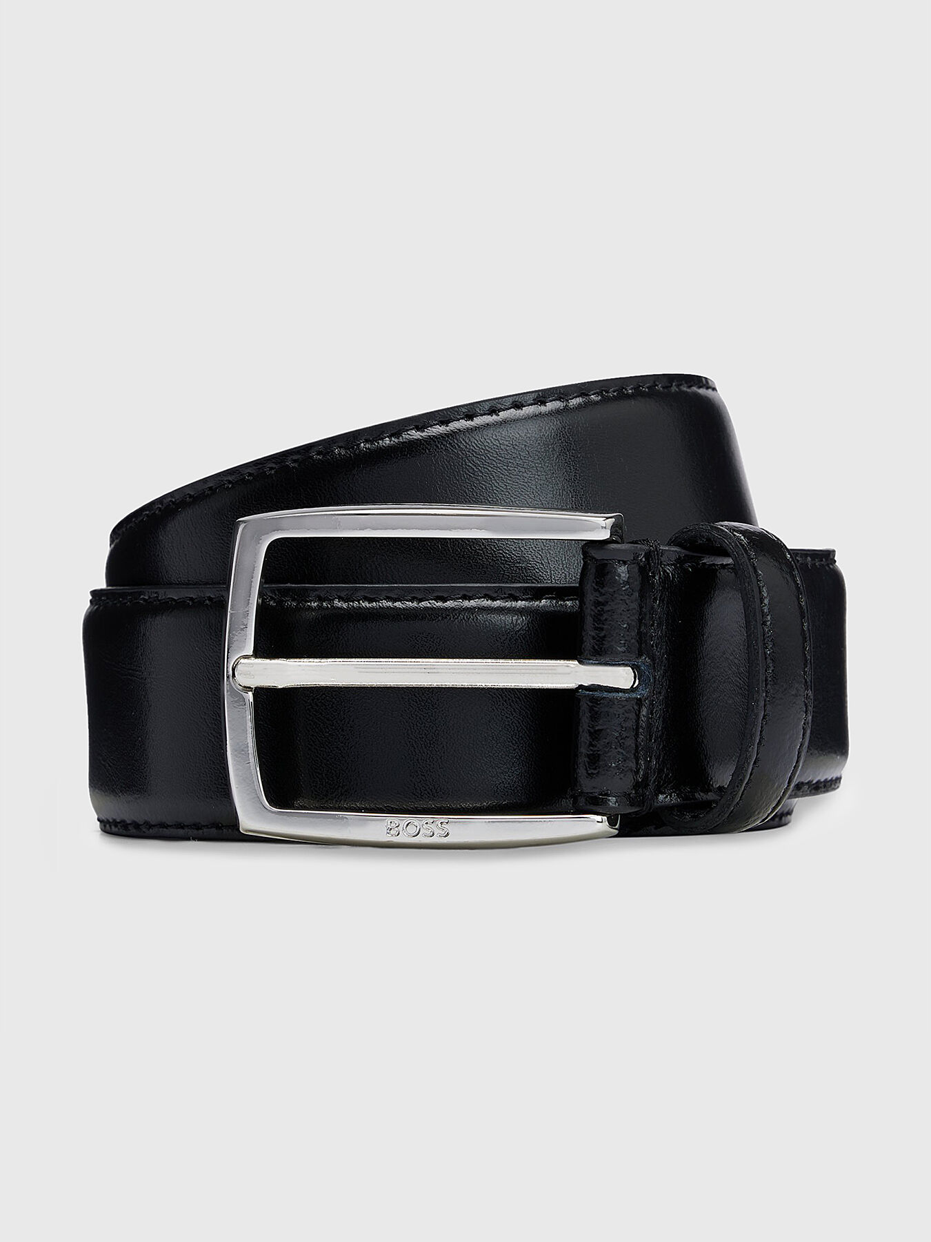 Boss celie leather belt store