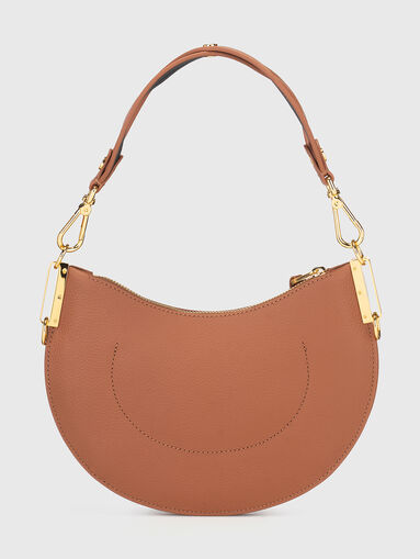 Leather bag with logo detail - 3