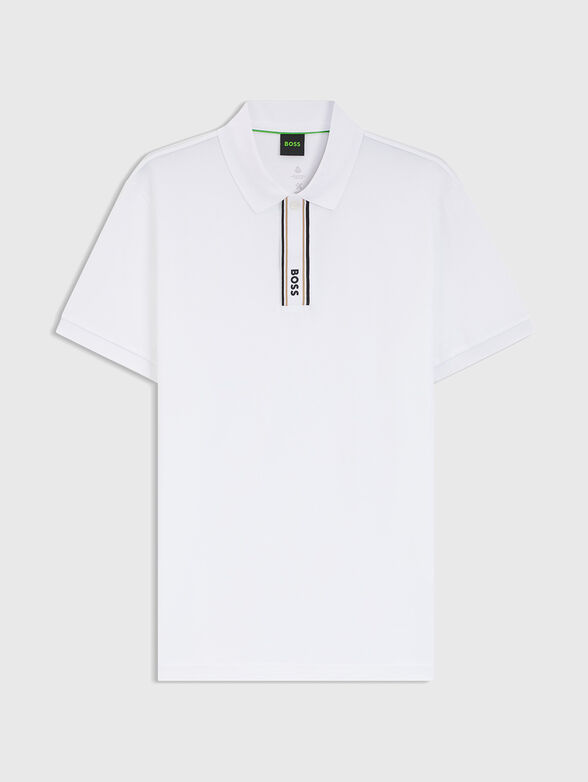 PADDY polo shirt with contrast detail - 1