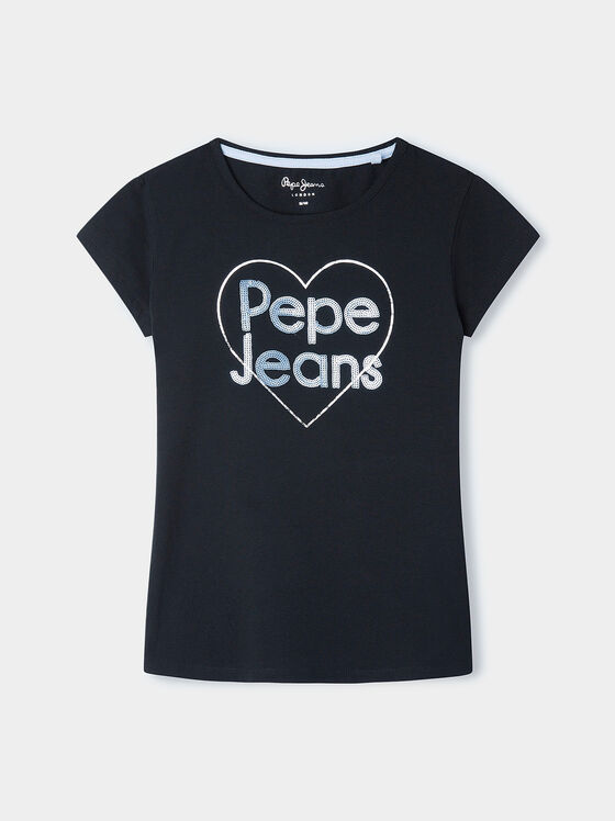 Тениска HARRIET с пайети - 1