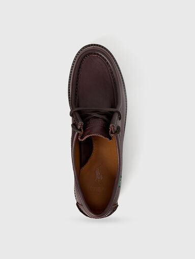 JETT LUG-SOLE leather shoes - 3