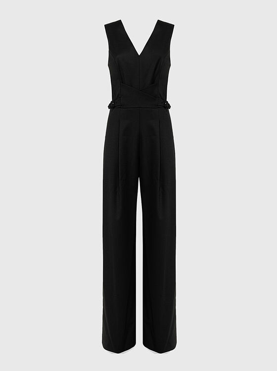 V-neck jumpsuit - 1