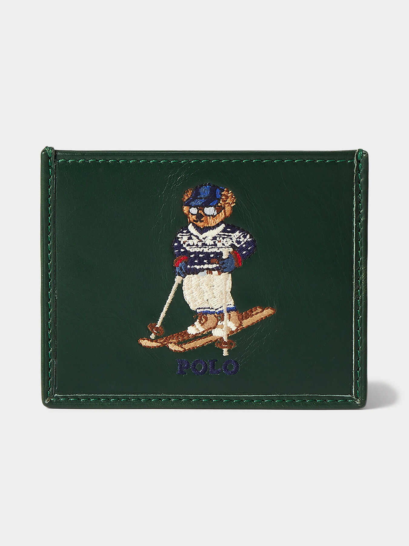 Polo bear card case top