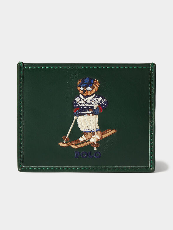 Card holder with Polo Bear embroidery - 1