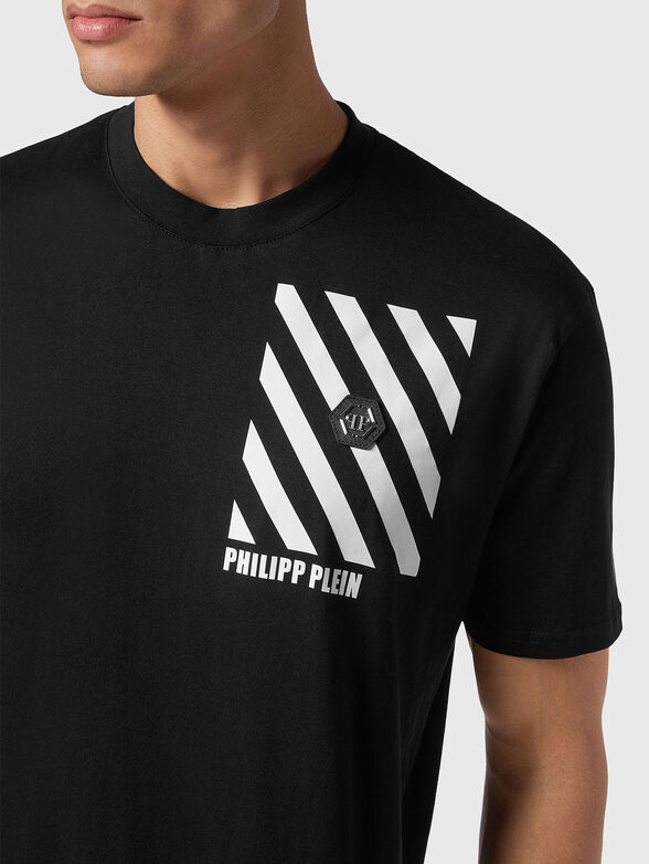 RAINBOW white T-shirt with print - 4