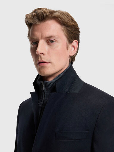 BECKHAM x BOSS wool and cashmere coat - 4