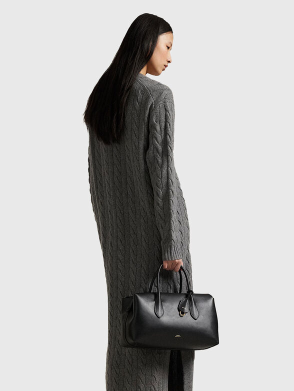 Big leather bag with long strap - 2