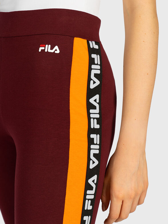 TASYA Leggings with logo branding - 3