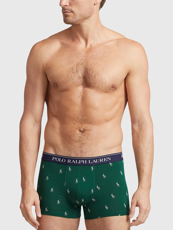 Set of three pairs of boxers with logo accent - 5