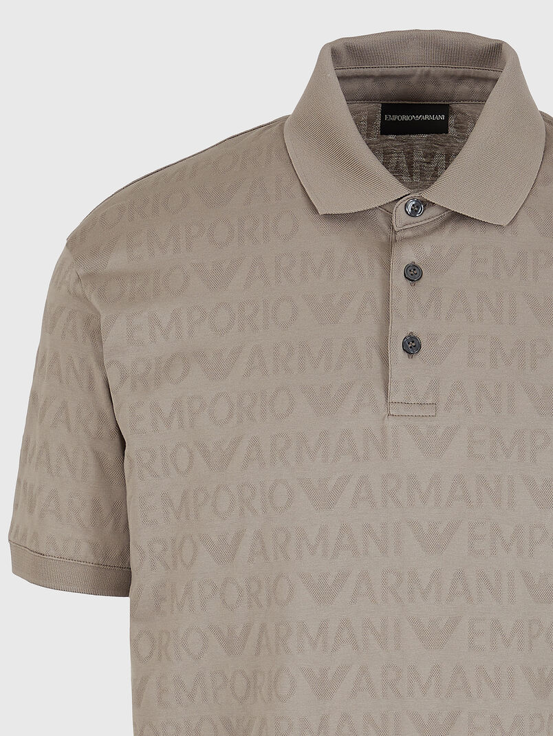 Polo shirt with monogram logo - 3
