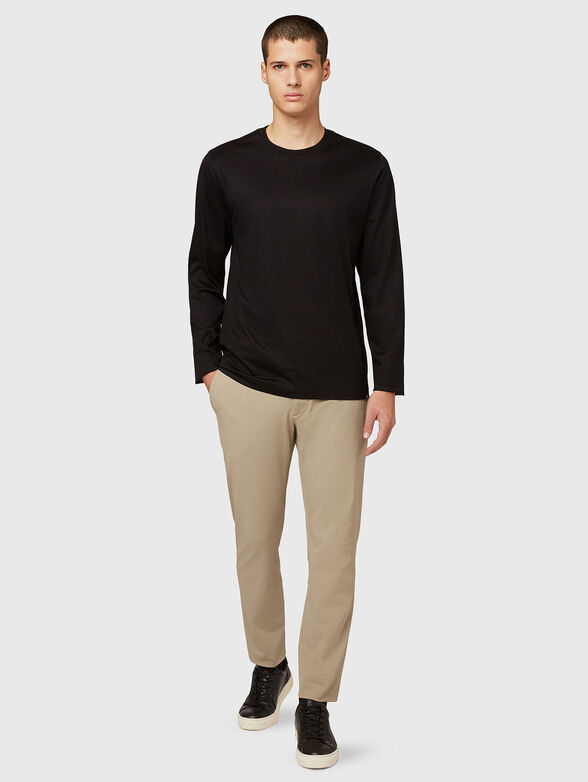 Black cotton blouse - 2