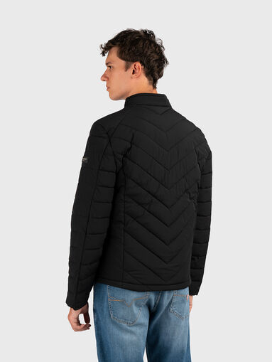 Padded jacket with quilted effect - 3