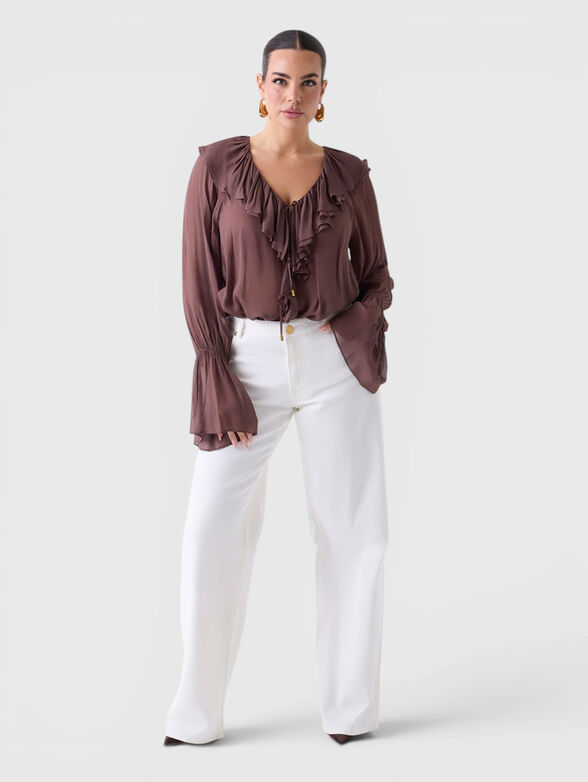 Lightweight viscose blouse - 1