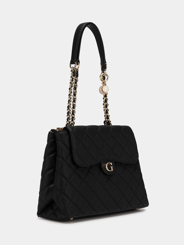 Black GILLIAN bag with quilted effect - 3