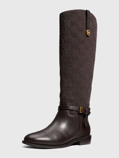 BEVERLY leather boots - 4