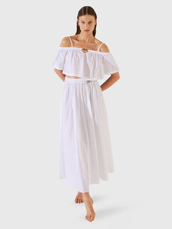 Beach top with off shoulder - 2