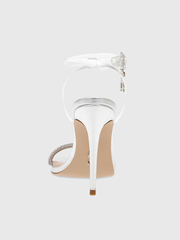 BALIA heeled sandals with rhinestones - 3
