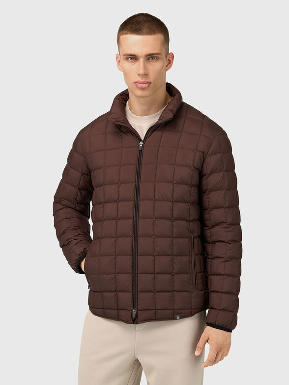 Quilted jacket with side pockets  - 1