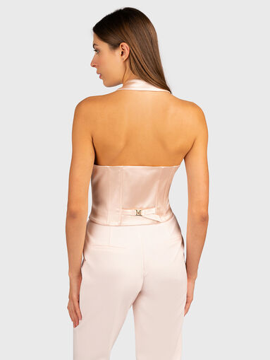 PAULA viscose blend vest - 3