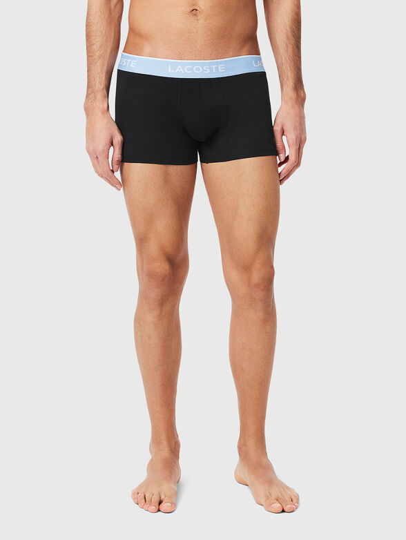 Set of three pairs of boxers with logo - 4