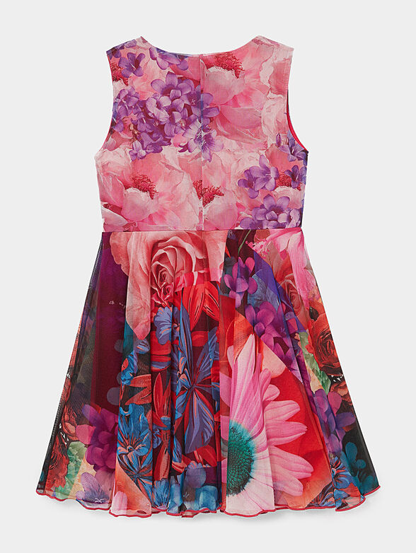 OLIVIA dress with floral accents - 3