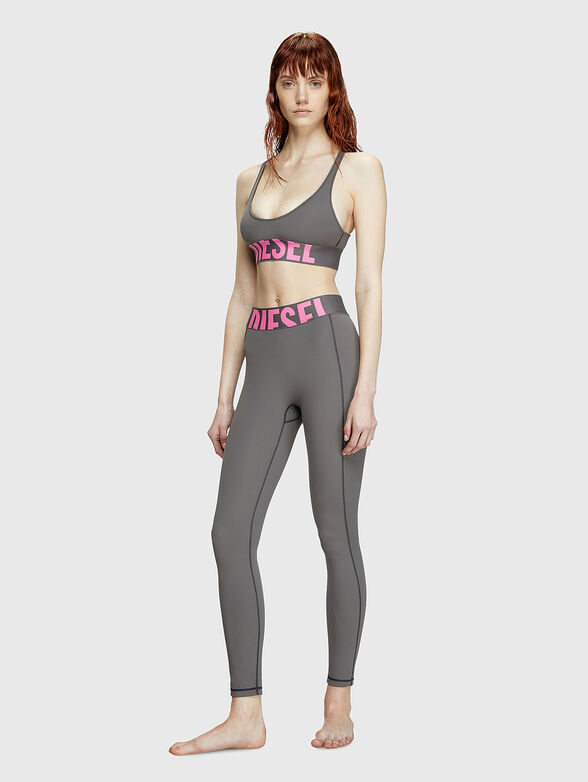 ADELINE-D-POP leggings with logo - 3