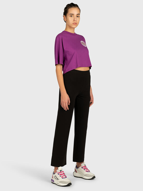 ANEMORE Shortened T-shirt - 4