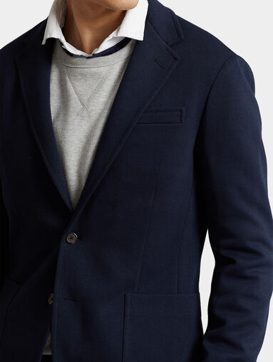Blue sports jacket - 4