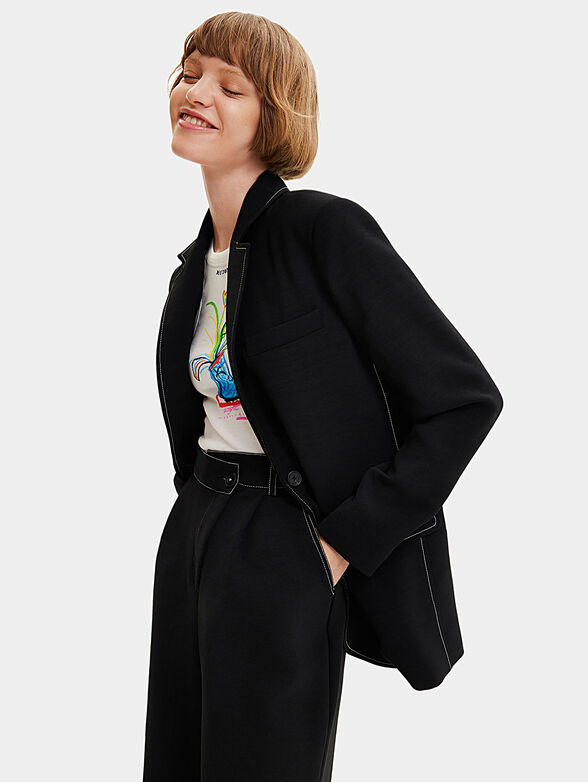 CARMEN black blazer - 5