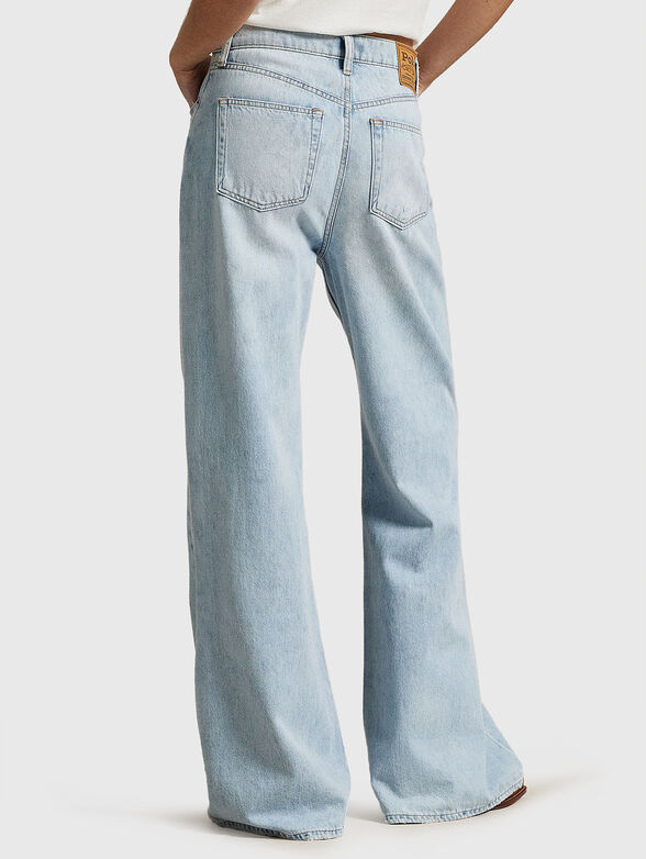 High waisted wide leg jeans - 2