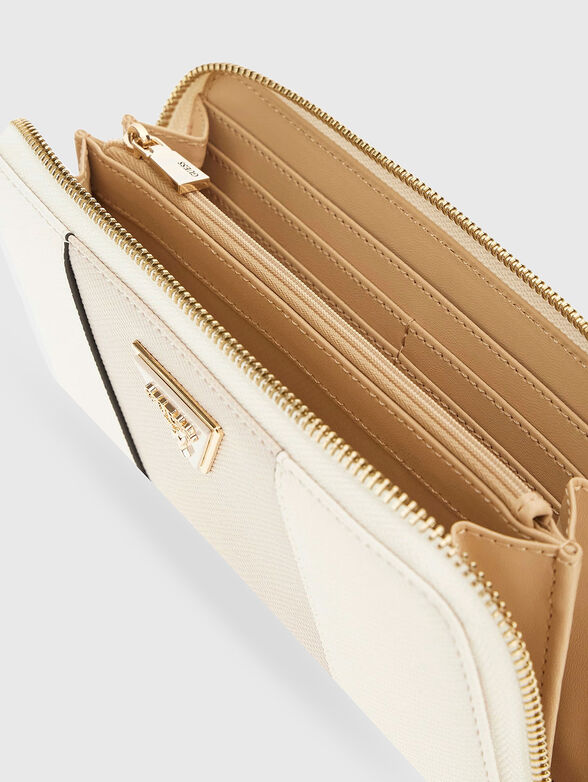LAUREL wallet with triangular logo - 4