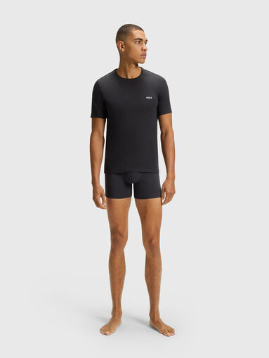 Set of three cotton lounge T-shirts - 3