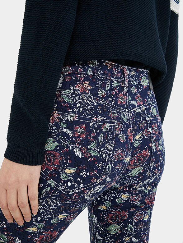 SAM Pants with floral print - 4