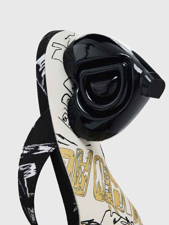 Sandals with accent heel  - 3