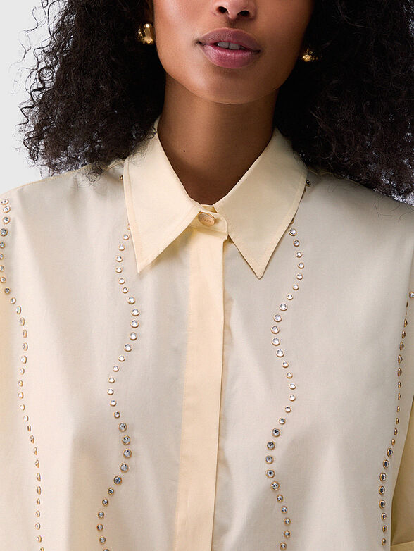 Short-sleeved cotton shirt - 4
