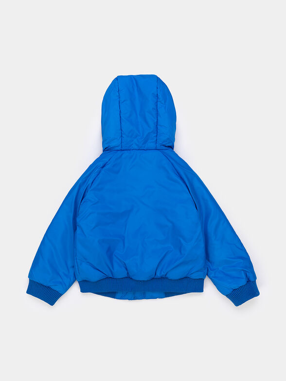 Hooded jacket with zip - 2