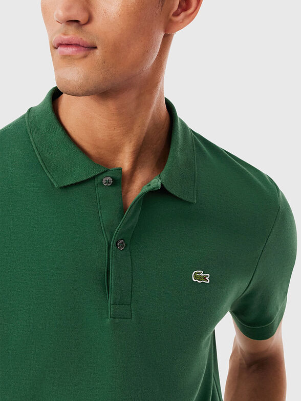 Short sleeve cotton polo shirt - 4