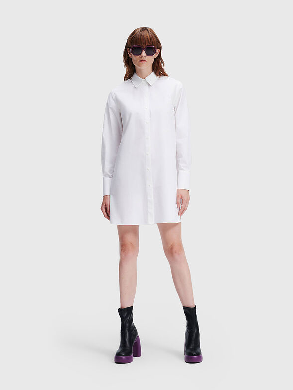 Long shirt with rhinestones - 1