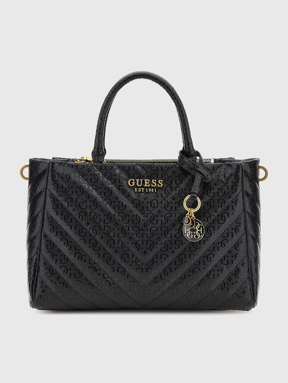 Quilted bag with logo accent  - 1