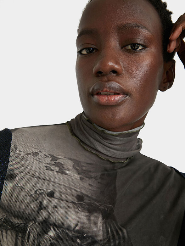 Blouse with print - 3